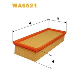 Wix Filters Air Filter WA6521