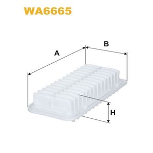 Wix Filters Air Filter WA6665