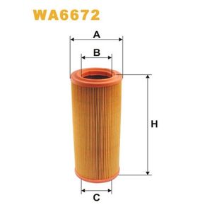 Wix Filters Air Filter WA6672