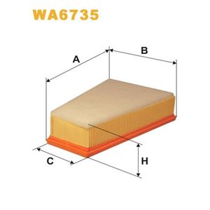 Wix Filters Air Filter WA6735