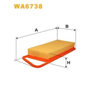 Wix Filters Air Filter WA6738