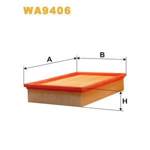 Wix Filters Air Filter WA9406
