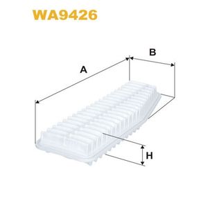 Wix Filters Air Filter WA9426