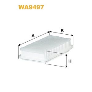 Wix Filters Air Filter WA9497