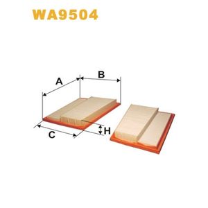 Wix Filters Air Filter WA9504