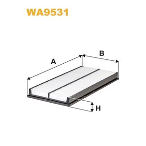 Wix Filters Air Filter WA9531