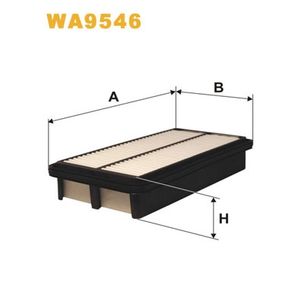 Wix Filters Air Filter WA9546