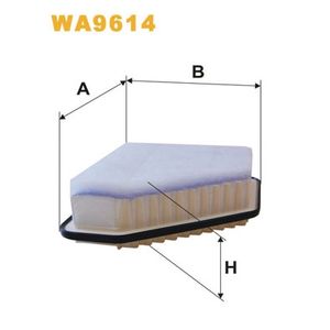 Wix Filters Air Filter WA9614