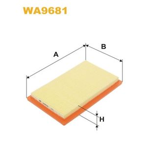 Wix Filters Air Filter WA9681
