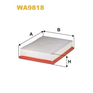 Wix Filters Air Filter WA9818