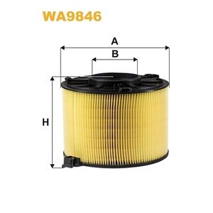 Wix Filters Air Filter WA9846