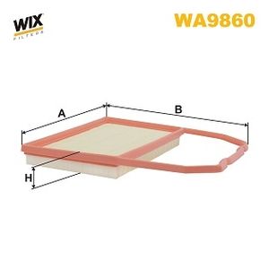 Wix Filters Air Filter WA9860