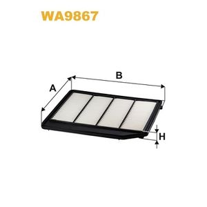 Wix Filters Air Filter WA9867