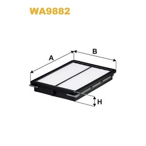 Wix Filters Air Filter WA9882