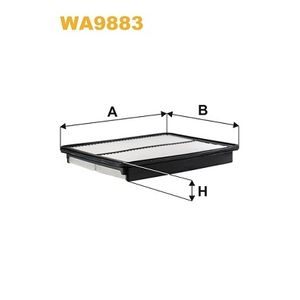 Wix Filters Air Filter WA9883