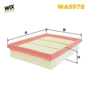 Wix Filters Air Filter WA9978