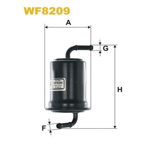 Wix Filters Fuel Filter WF8209