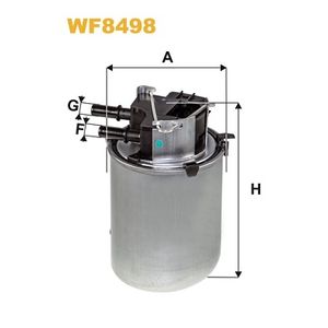Wix Filters Fuel Filter WF8498