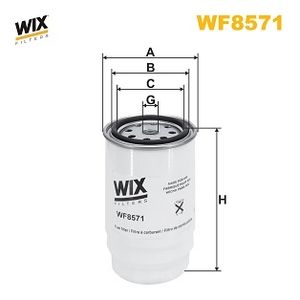 Wix Filters Fuel Filter WF8571