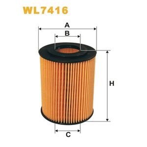 Wix Filters Oil Filter WL7416