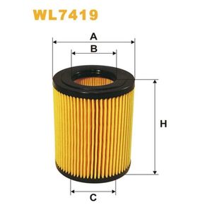Wix Filters Oil Filter WL7419