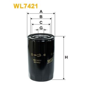 Wix Filters Oil Filter WL7421
