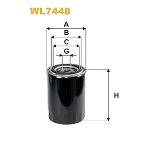 Wix Filters Oil Filter WL7448