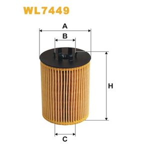 Wix Filters Oil Filter WL7449