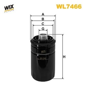 Wix Filters Oil Filter WL7466
