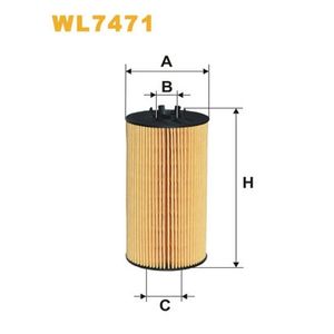 Wix Filters Oil Filter WL7471
