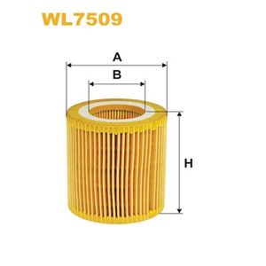 Wix Filters Oil Filter WL7509