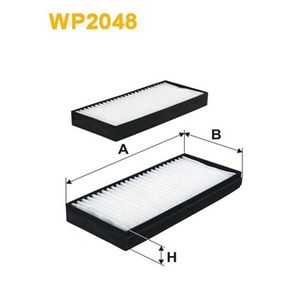 Wix Filters Pollen / Cabin Filter WP2048
