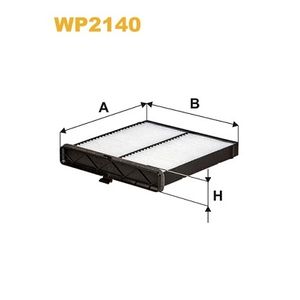 Wix Filters Pollen / Cabin Filter WP2140