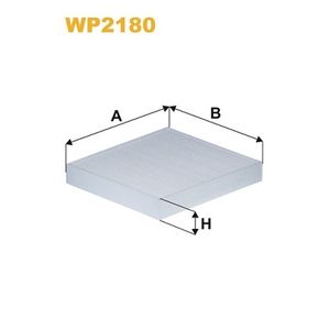Wix Filters Pollen / Cabin Filter WP2180