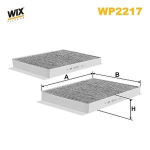 Wix Filters Pollen / Cabin Filter WP2217