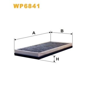 Wix Filters Pollen / Cabin Filter WP6841