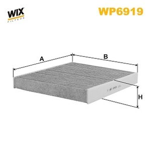 Wix Filters Pollen / Cabin Filter WP6919