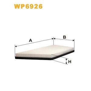 Wix Filters Pollen / Cabin Filter WP6926