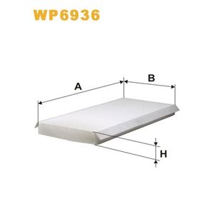 Wix Filters Pollen / Cabin Filter WP6936