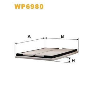 Wix Filters Pollen / Cabin Filter WP6980