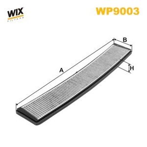 Wix Filters Pollen / Cabin Filter WP9003