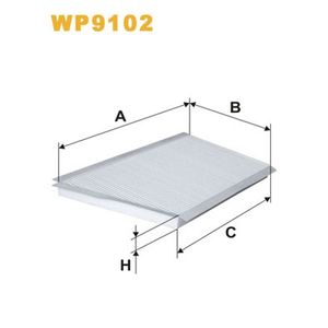 Wix Filters Pollen / Cabin Filter WP9102