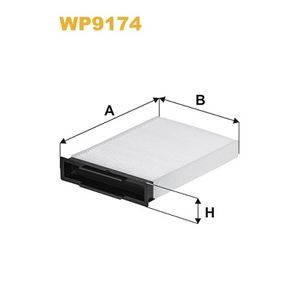 Wix Filters Pollen / Cabin Filter WP9174
