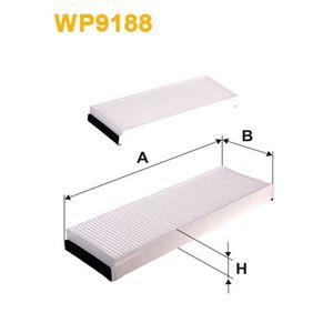 Wix Filters Pollen / Cabin Filter WP9188