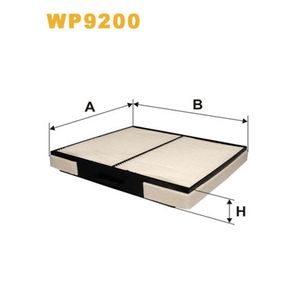 Wix Filters Pollen / Cabin Filter WP9200