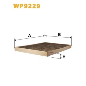Wix Filters Pollen / Cabin Filter WP9229