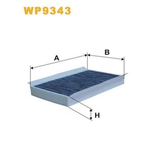 Wix Filters Pollen / Cabin Filter WP9343
