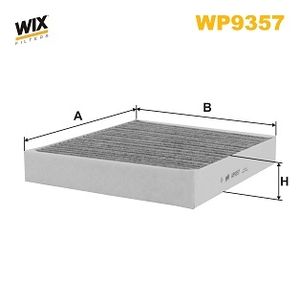 Wix Filters Pollen / Cabin Filter WP9357