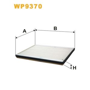 Wix Filters Pollen / Cabin Filter WP9370