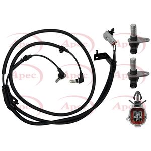 Apec ABS Sensor Rear Left or Right ABS1724